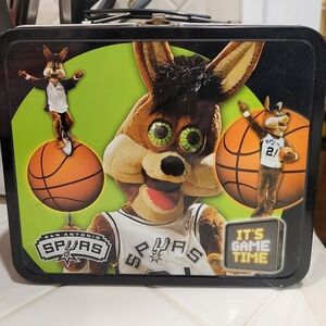 San Antonio Spurs Coyote Metal Lunch Box